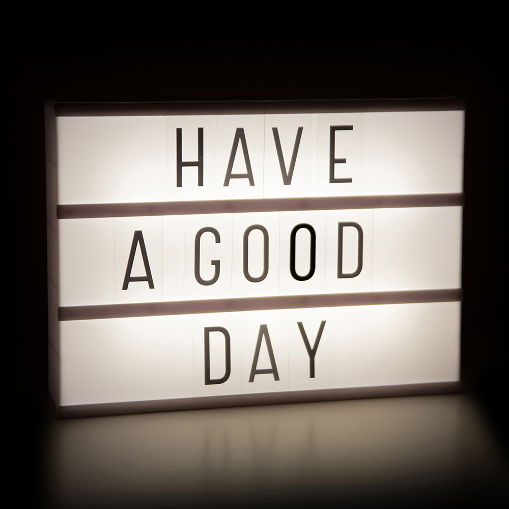 Наборное световое панно Lightbox, белое LITTLE LOVELY COMPANY  281719 Белый Santreyd  - Вид №5