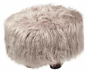 pulpo Подставка для ног из синтетического меха Kaboom + oooh + pow + wham