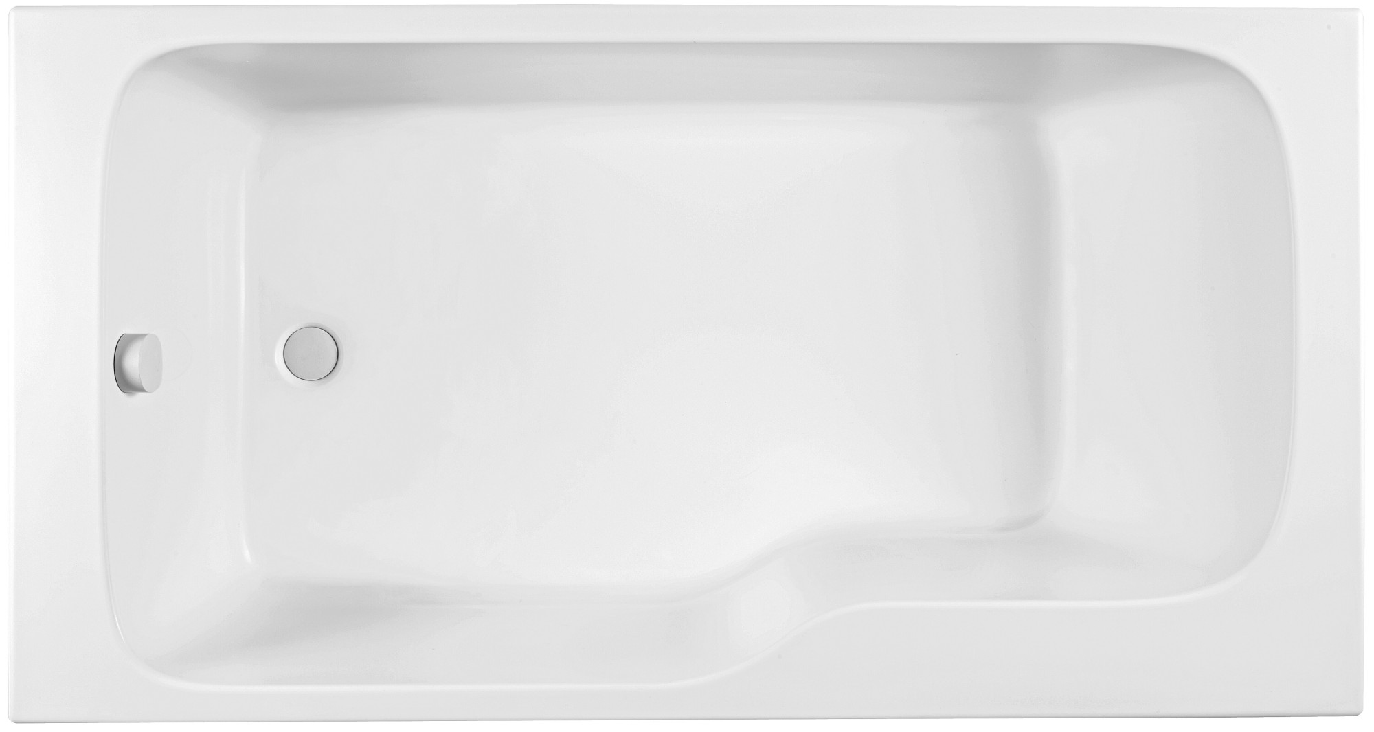 E6D146L-WPM Душ-ванна 160 x 85 см, лев. JACOB DELAFON MALICE 