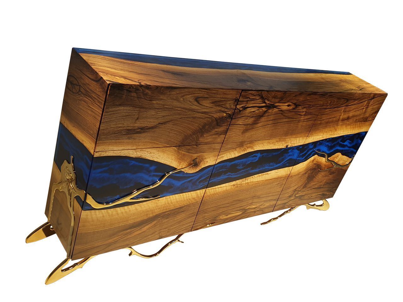 Сервант из орехового дерева и смолы Legnor LEG2408769 ARCH-00054133 - Вид №2