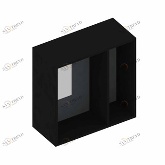 8MP504NE Полка со встроенным зеркалом Kos by Zucchetti mirrors