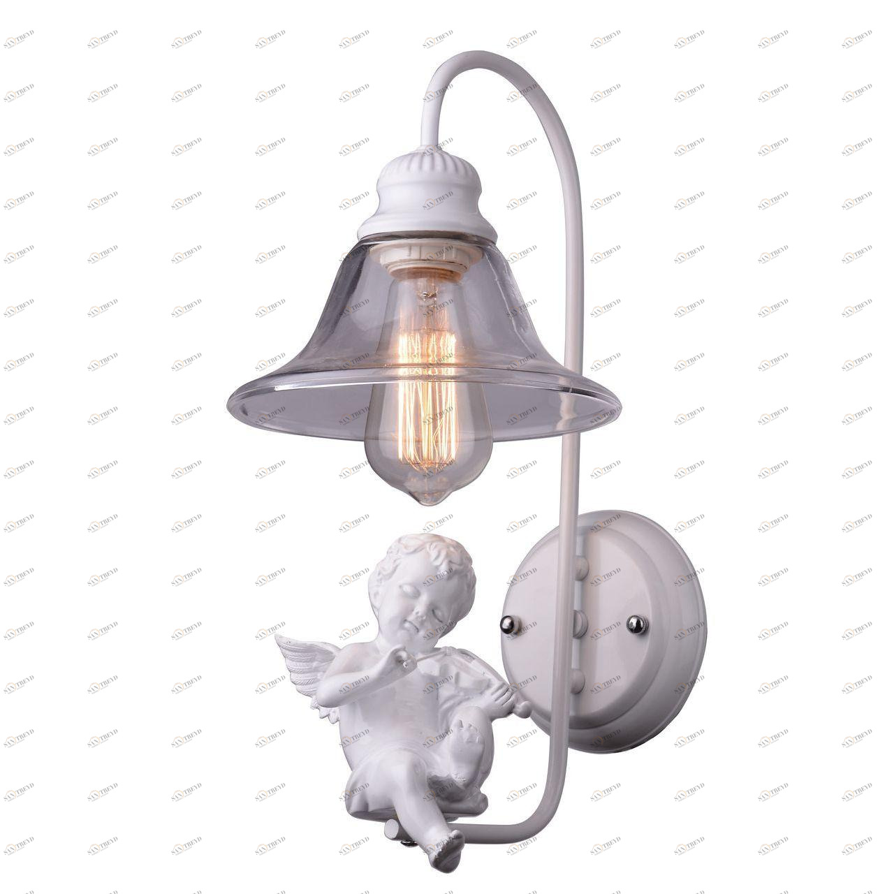 Бра Arte Lamp Amur A4288AP-1WH ARTE LAMP АНГЕЛЫ, ФОНАРЬ 109748 Белый 