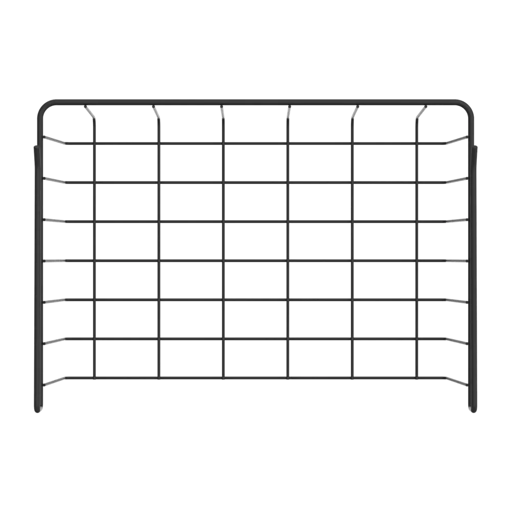 Выдвижная корзина с рамой KONSENSA 36x25.7x12 см цвет черный STLM-2015414 - Вид №4