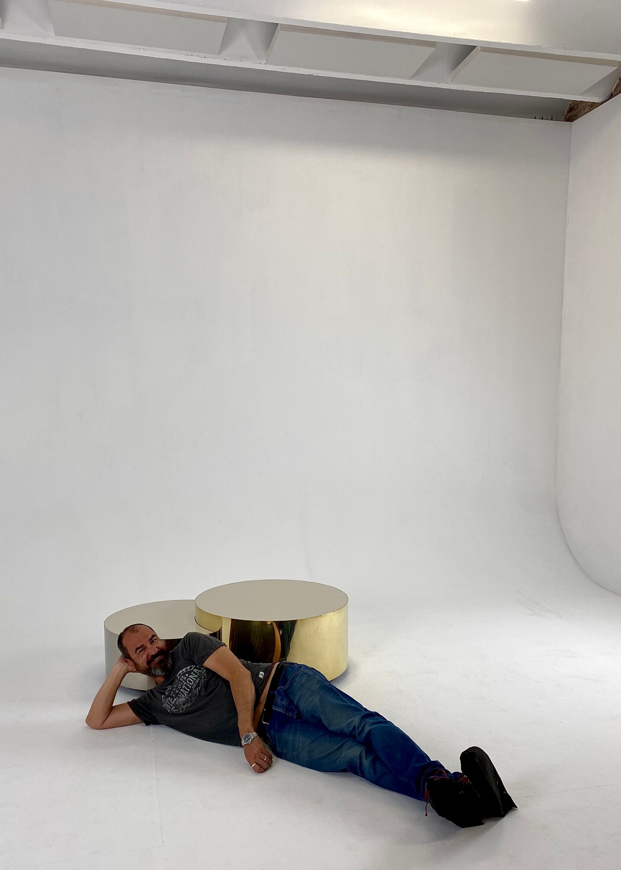 Набор журнальных столиков из ламинированного стекла и металла Jover+Valls Antique Boutique-Luna ARCH-00104161 - Вид №32