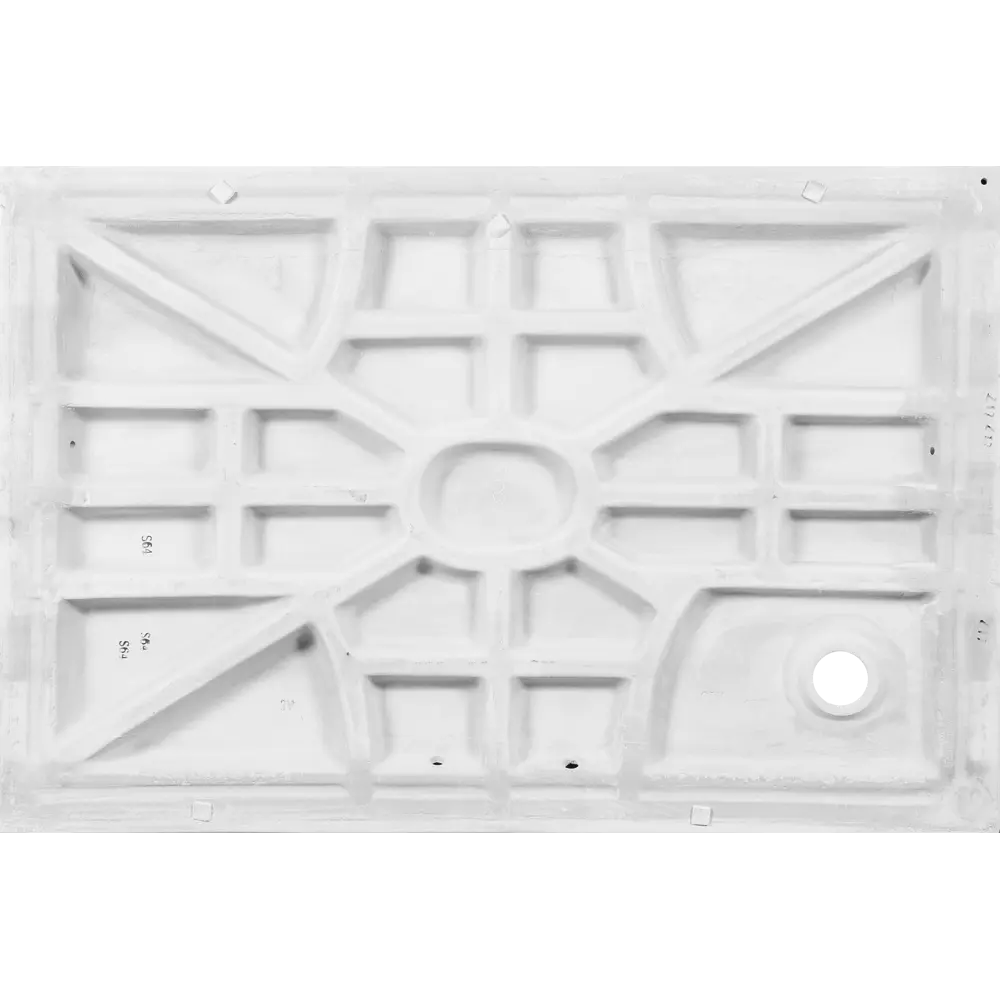 Поддон душевой прямоугольный керамика 120x80 см Santreyd Без серии STLM-2071043 - Вид №3