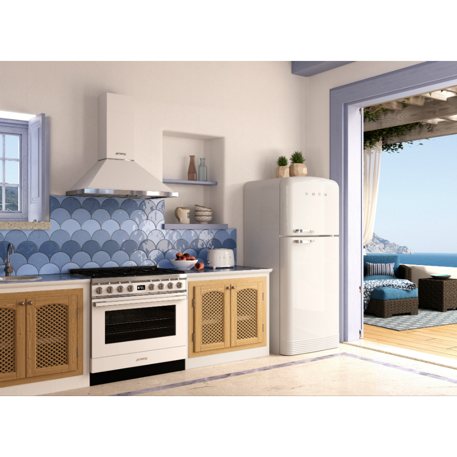 Тостер Smeg на 2 ломтика, белый TSF01WHEU - Вид №6