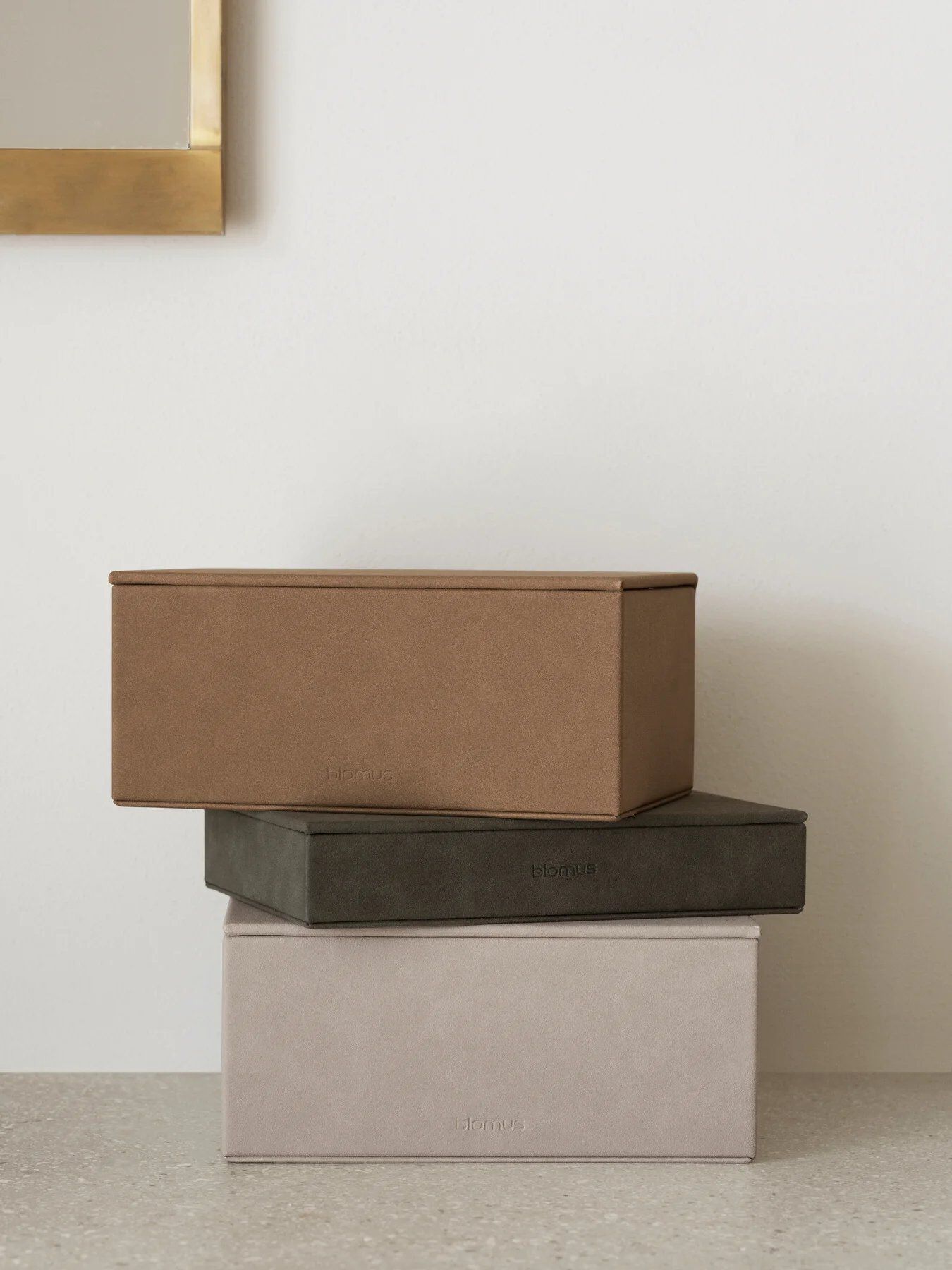 Шкатулка из искусственной кожи blomus Sahla ARCH-00152040 - Вид №22