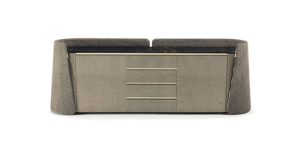 Деревянный шкаф с стеганым покрытием Vittoria Frigerio Contarini ARCH-00137993 - Вид №2