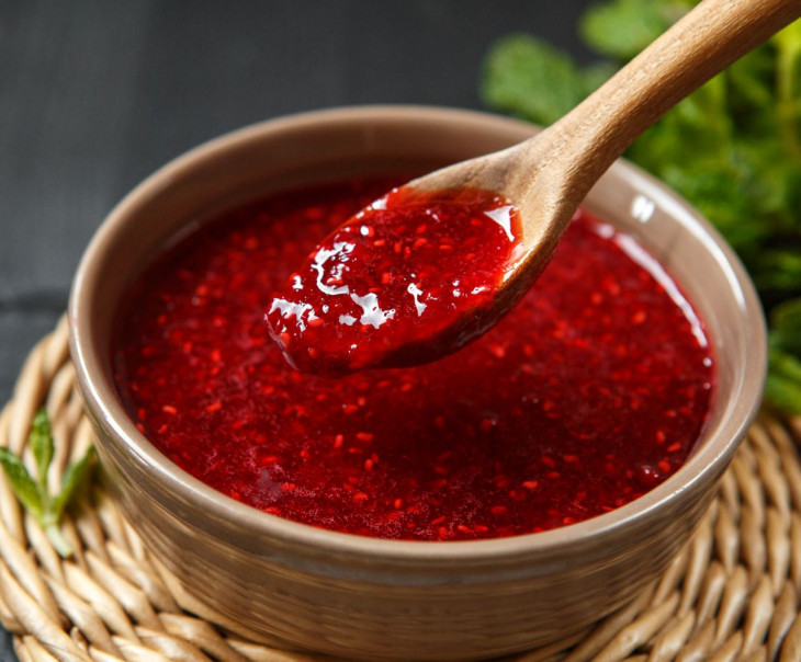 2572 Пюре из малины с сахаром Вкусляндия  - Вид №1