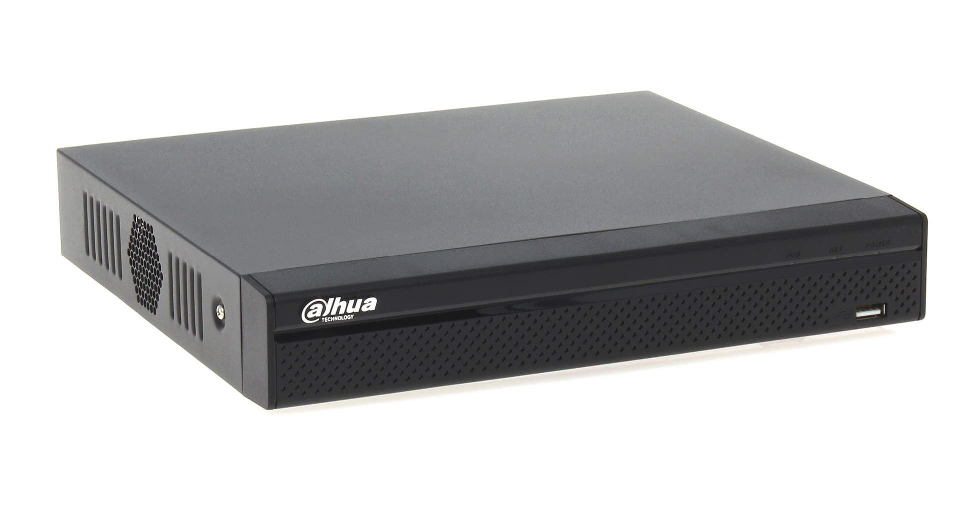 DHI-NVR4116HS-4KS2 16-канальный ip видеорегистратор, запись: h.265/h.264, до 8мп, до 80mb/s; видеовыходы: 1 hdmi, 1 vga; сеть: rj-45 port (10/100mbps); хранение: 1 sata hdd до 6tb; интерфейсы: 2 xusb; размеры: compact 1u; dc12v Dahua Santreyd  - Вид №1