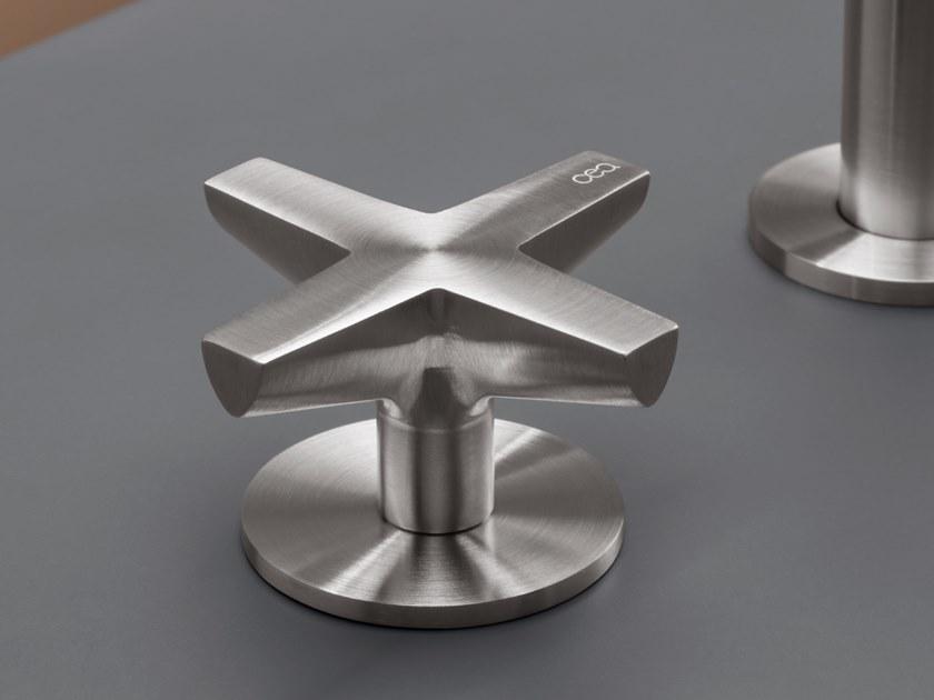 Ceadesign Гидропрогрессивный смеситель на 2 отверстия с поворотным изливом Cross Crx 02 - Вид №1