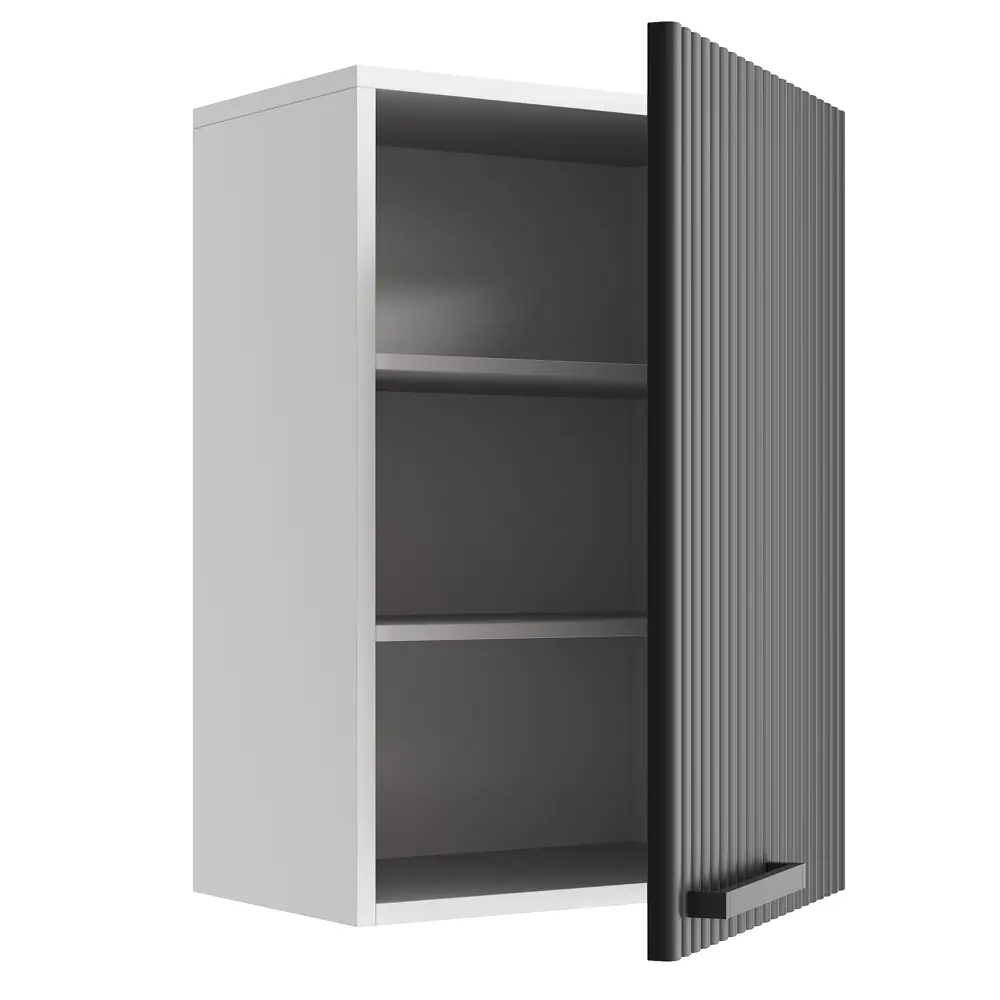 Шкаф навесной Виль 50x67.6x28.6 см МДФ цвет графит Santreyd STLM-2127282 - Вид №4