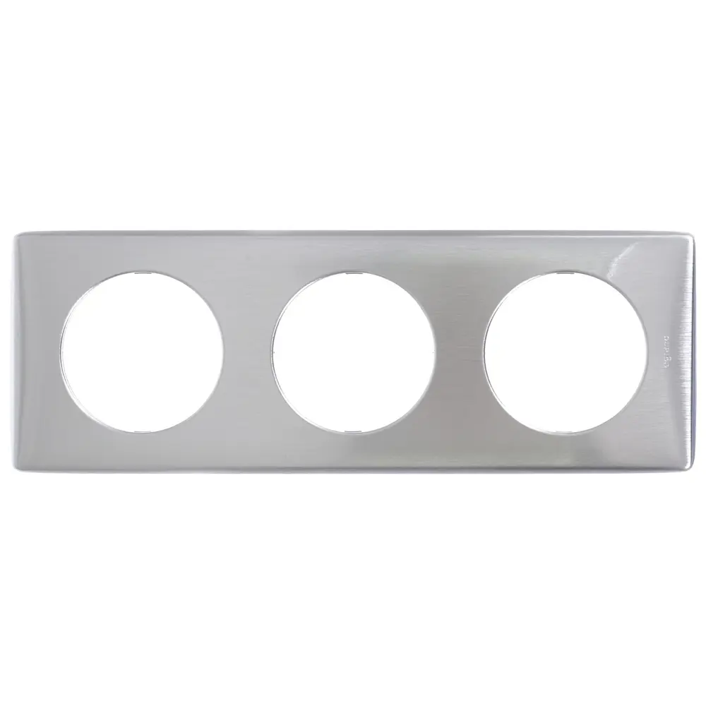 Рамка Legrand Celiane, 3 поста, цвет алюминий STLM-2090185 - Вид №1