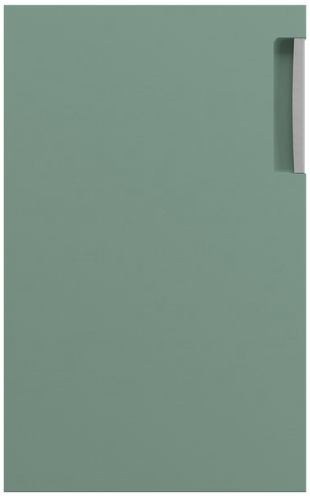 Фасады для кухни Модерн Фрезеровка «Билд» 803 Бирюзовая пастель SIDAK SIST695-13566