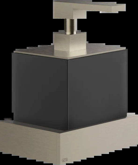 Держатель дозатора мыла 20814 149 Gessi Inverso МАТОВЫЙ НИКЕЛЬ FINOX