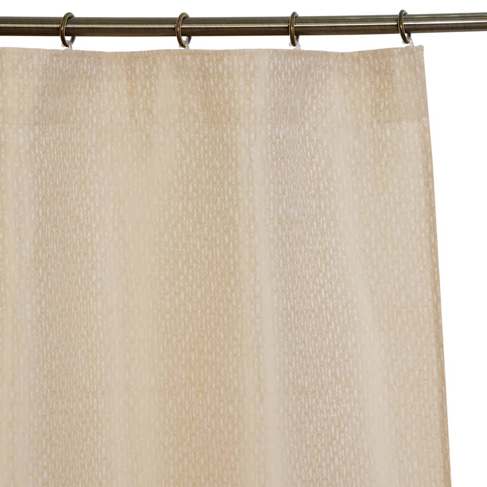 Штора на ленте Broto 160x280 см цвет бежевый 83406968 STLM-2108760 INSPIRE  - Вид №2