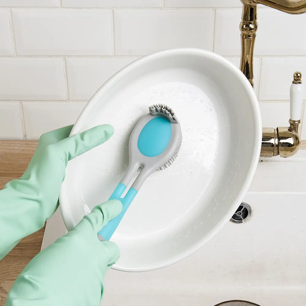 Резиновая щетка для посуды YOU'LL LOVE - эффективное очищение без царапин 83843143 STLM-0044914 - Вид №3