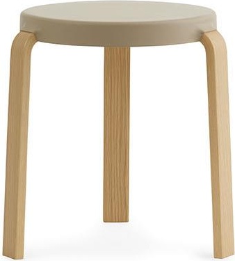 602286 Tap Stool Oak / Sand Normann Copenhagen 