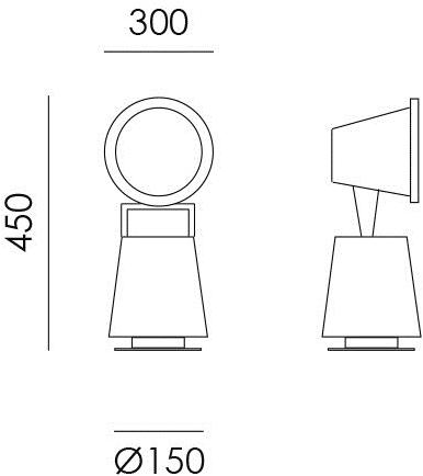 NEXO LUCE Регулируемый проектор для улицы Inlux projector-high bay 5091 - Вид №1