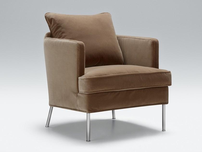 Sits Кресло с обивкой из ткани с подлокотниками Julia sun-id-1516129 - Вид №2