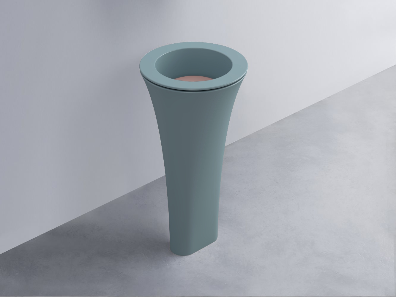 AMLA45-PL+AMPILT-CP+AMCOLT-PL Раковина Amedeo Tondo отдельностоящая cielo Enjoy + Amedeo Ceramica Cielo