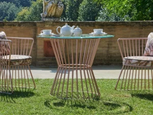 Samuele Mazza Outdoor Круглый садовый стол Yucca