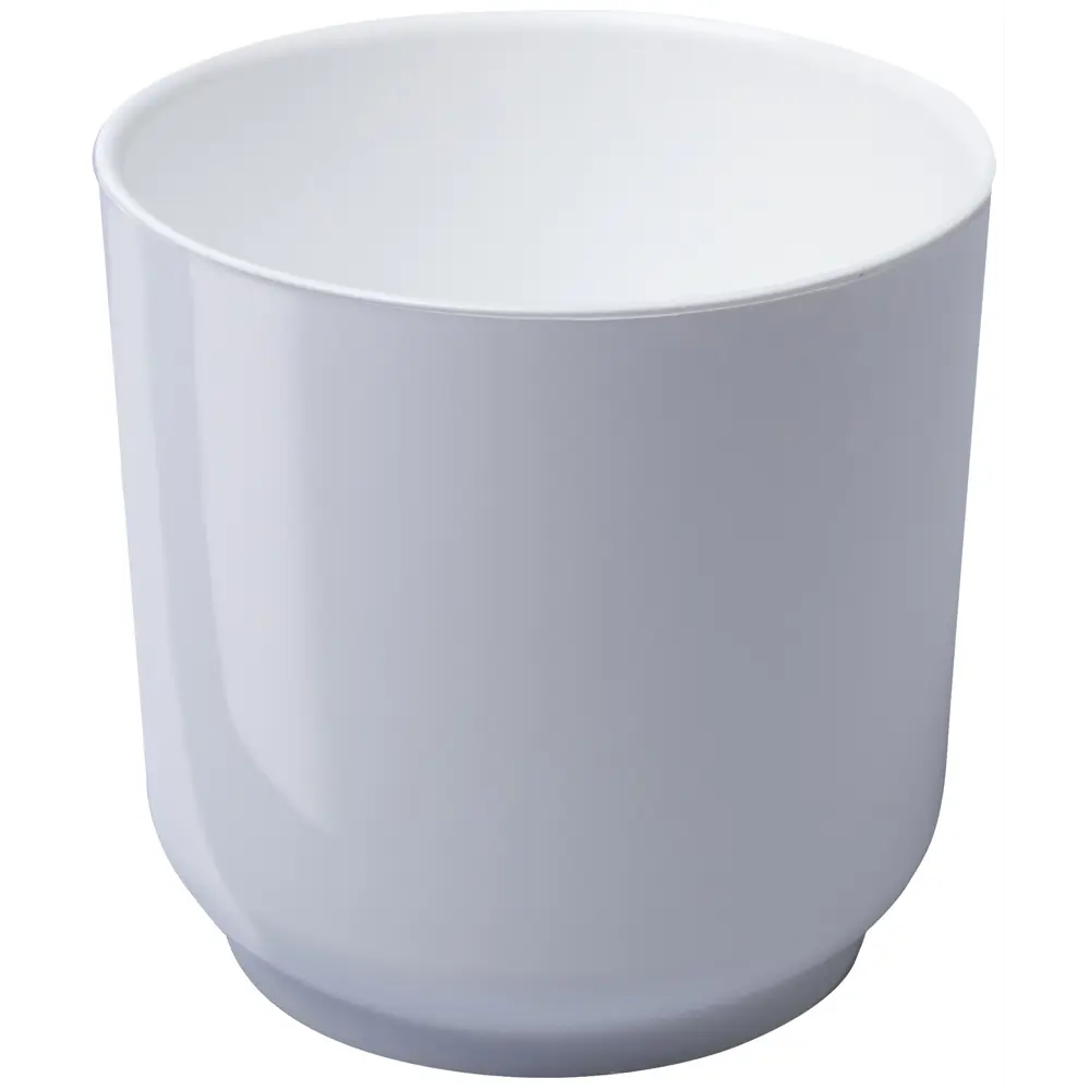 Кашпо Evergreen Design Дельта 19x19x19 см v4.4 л пластик белый 89452963 STLM-2199262