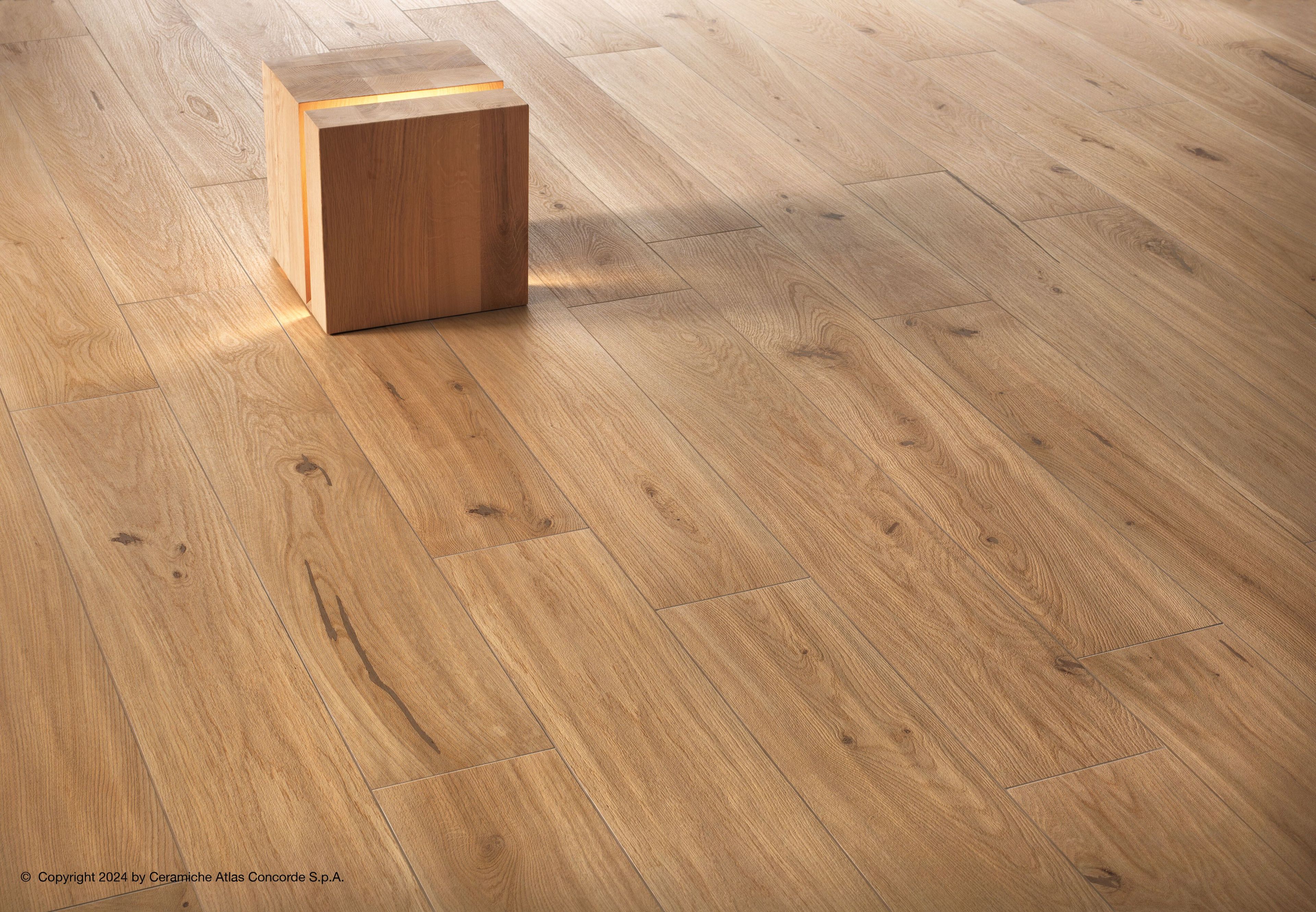 Напольное покрытие из керамогранита в помещении и на открытом воздухе с эффектом дерева Atlas Concorde журнал ARCH-00030139 - Вид №38