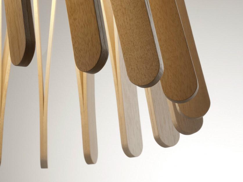 Fabbian Торшер из дерева Stick F23 c02 69 - Вид №3