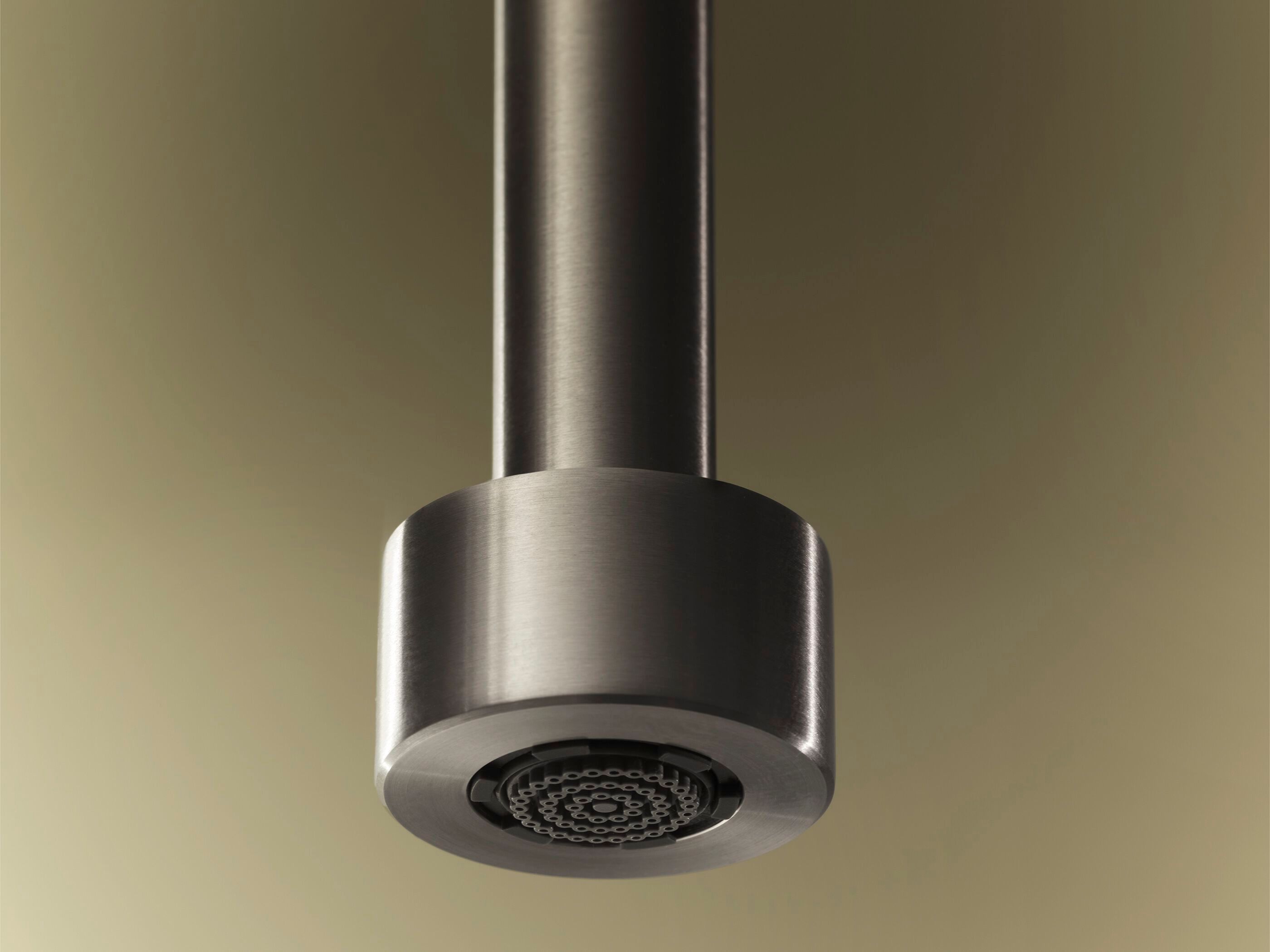 Стальная потолочная душевая головка с кронштейном Quadrodesign Hum ARCH-00007575 - Вид №4