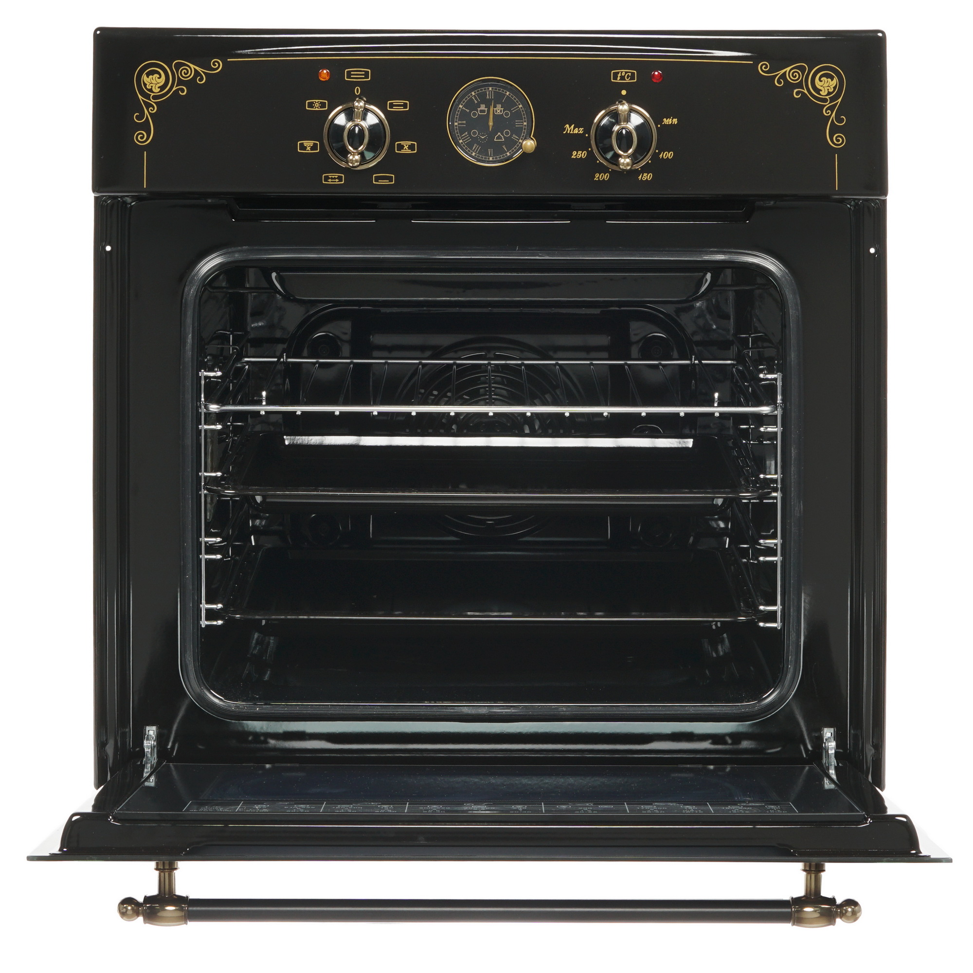 1266694 Электрический духовой шкаф Gefest ЭДВ ДА 602-02 К93 черный STDN-0078133 - Вид №6