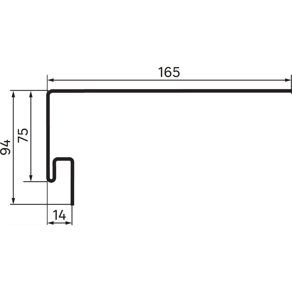 Планка околооконная для сайдинга MONLID цвет коричневый STLM-2129696 - Вид №3