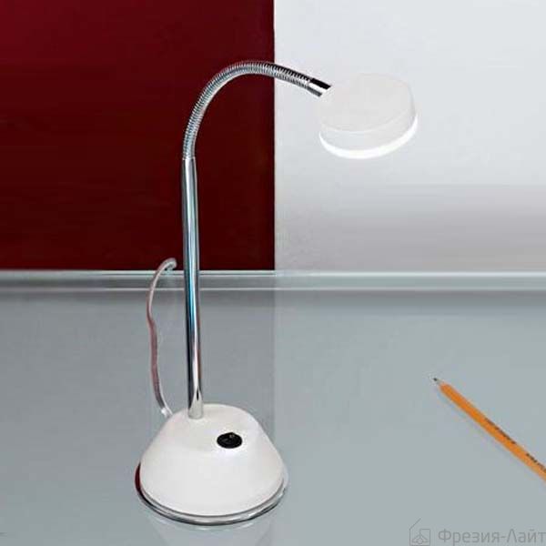 Orion LA 4-1133/1 chrom-weis лампа настольная 94357