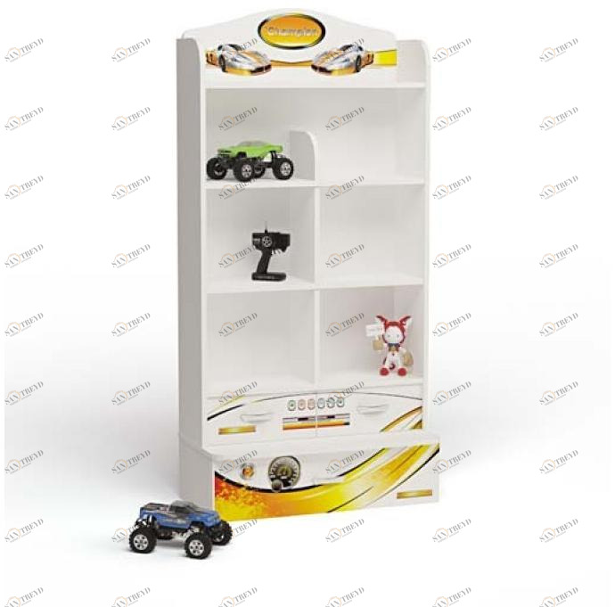 Стеллаж широкий ABC-KING Champion белый 4631148283954