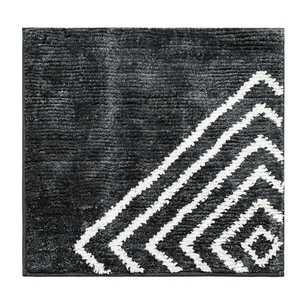 BATH PLUS Коврик для туалета с ромбовидным узором 50x50 см 89380463 STLM-1571788