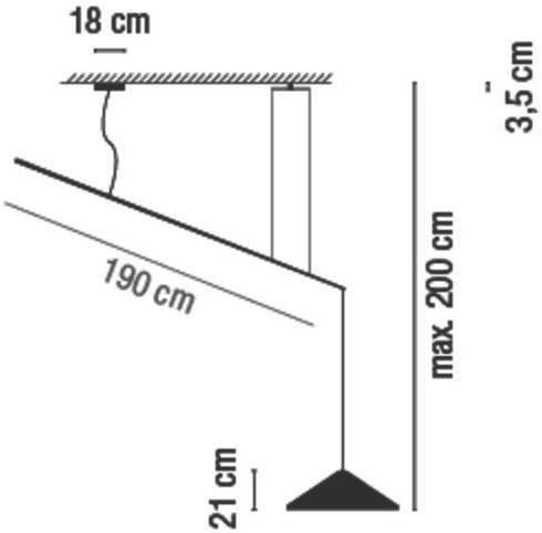 Vibia Подвесной светильник / торшер из углеродного волокна North sun-id-1423008 - Вид №8