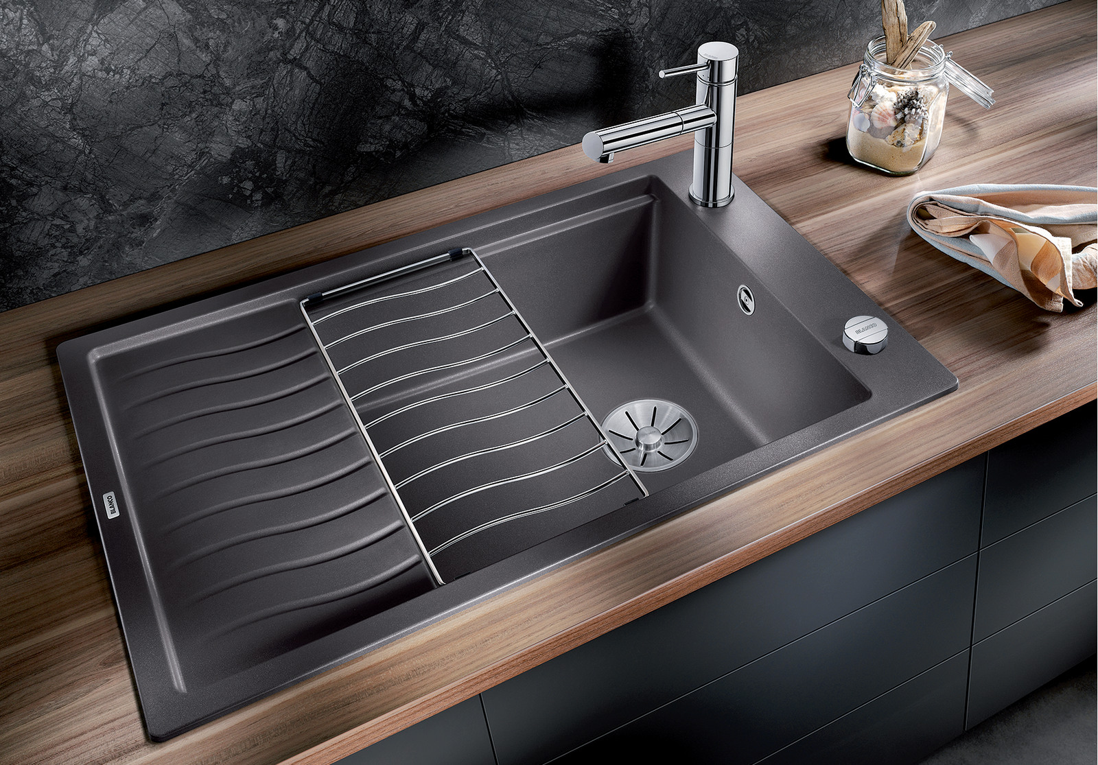 524839 Кухонная мойка Blanco Elon XL 6 S жасмин  Blanco Elon Жасмин