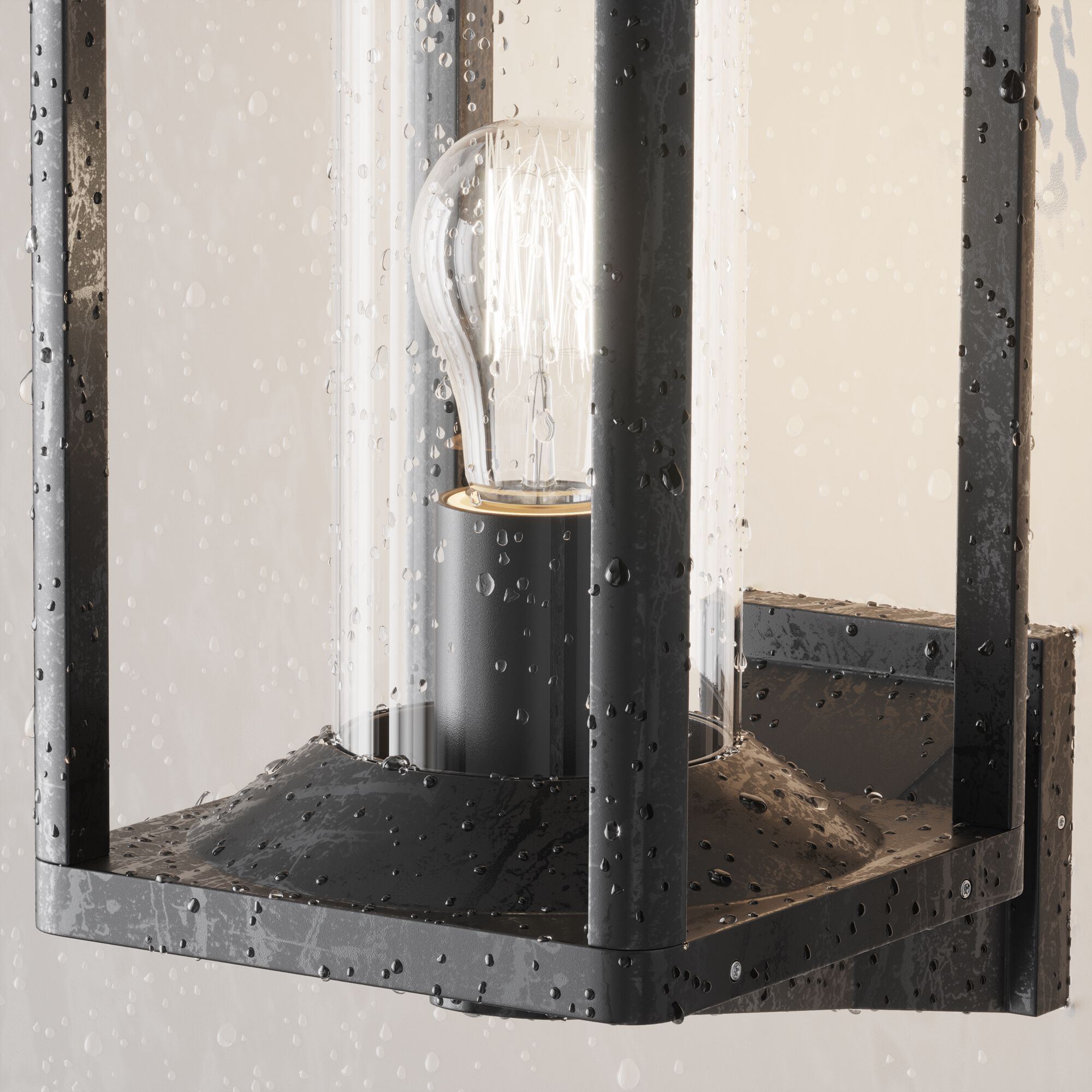 Алюминиевый и ПВХ открытый настенный светильник Maytoni Cell ARCH-00027195 - Вид №5