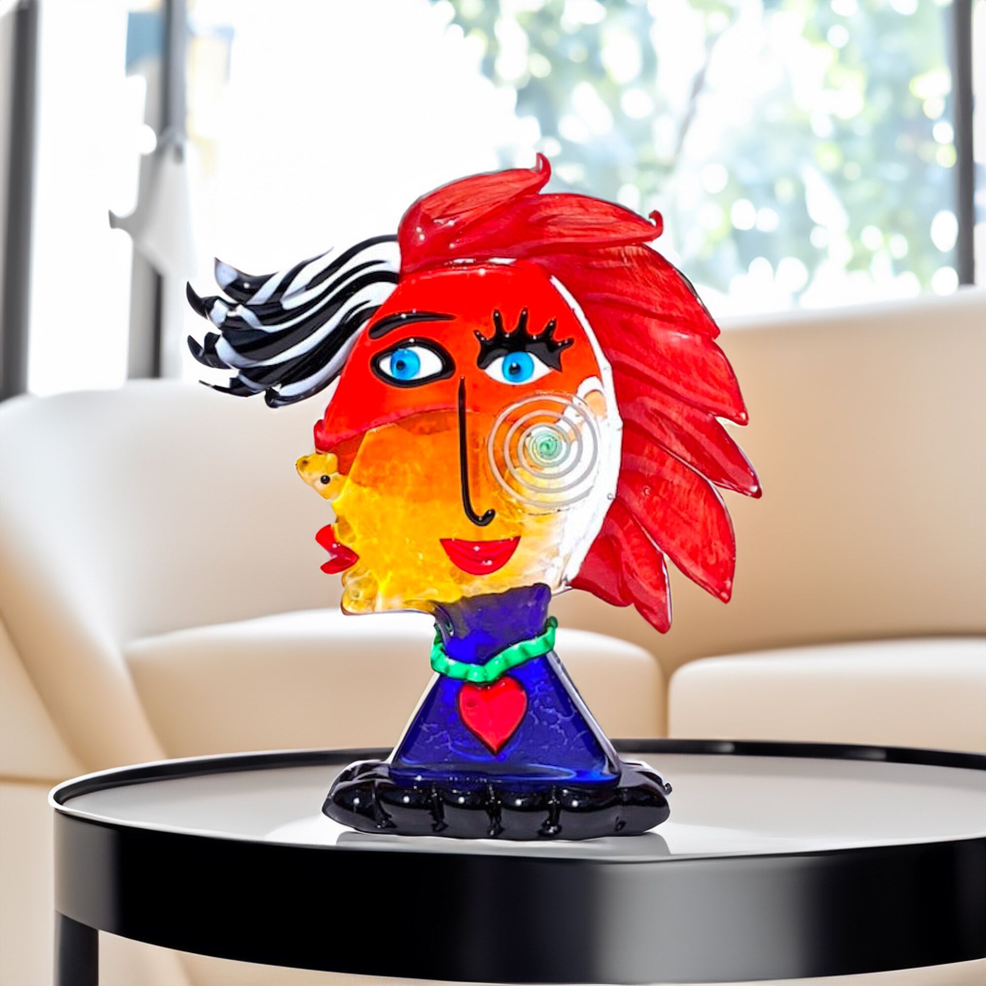 Абстрактная скульптура ручной работы из муранского стекла YourMurano Picasso'S Figures ARCH-00103700 - Вид №1