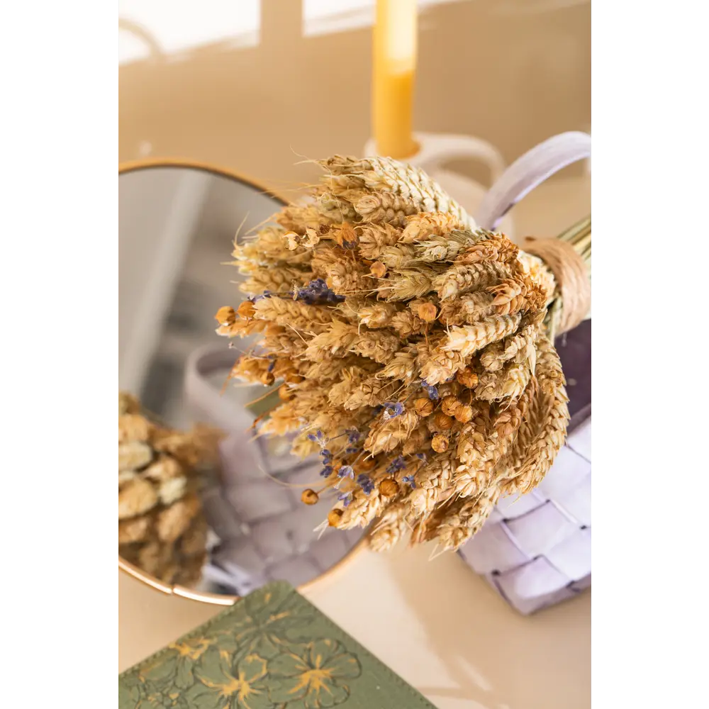 Букет Лен/Лаванда h40 см Santreyd STLM-2071961 - Вид №6