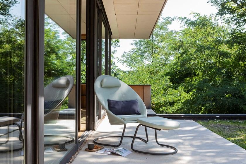 Lafuma Mobilier Консольное садовое кресло с подголовником Gordes Lfm2842 - Вид №7