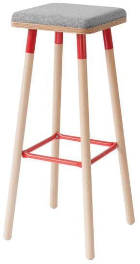 Askia Высокий табурет со встроенной подушкой Marco sun-id-1454597 - Вид №4