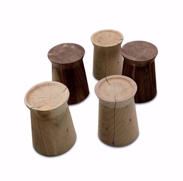 Poliform Круглый журнальный столик из массива дерева sun-id-1455217 - Вид №6