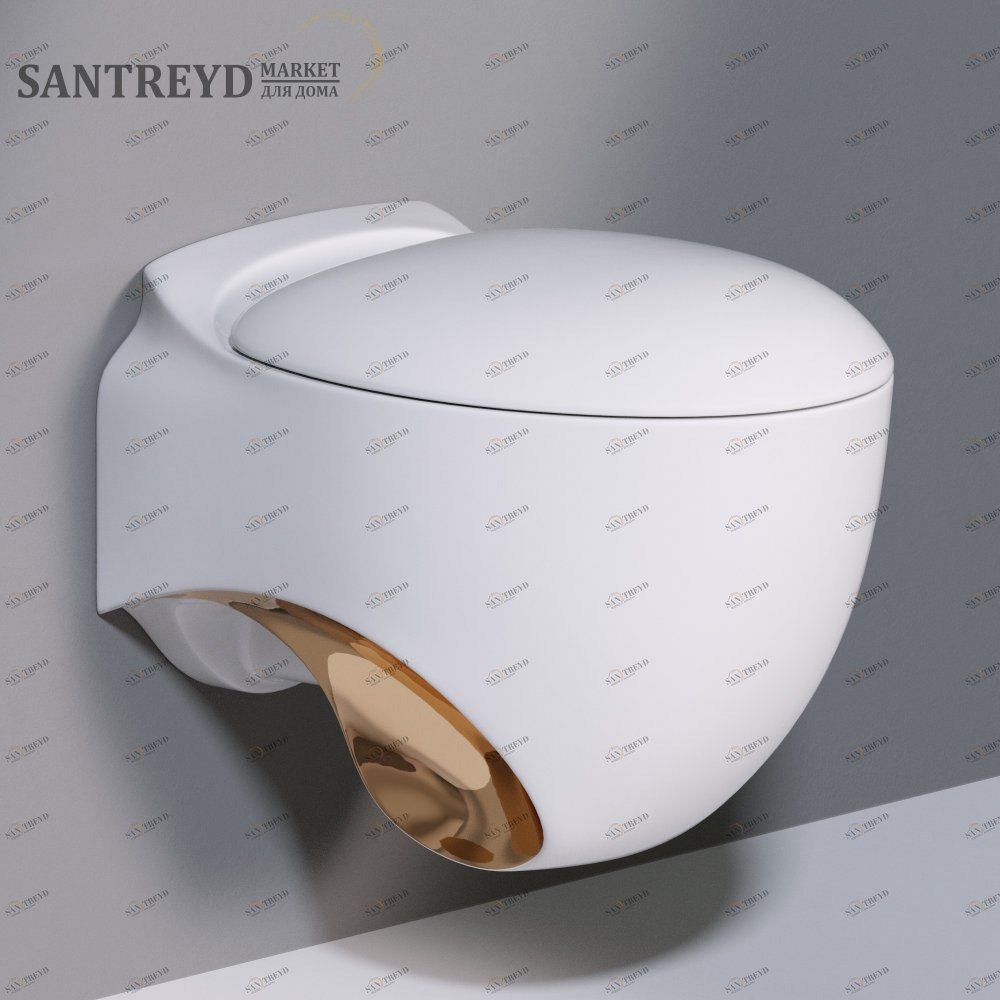 SS531T0R0V6.255 Подвесной унитаз настенный Белый A. e T. Italia ACCENT Италия AeT ITALIA
