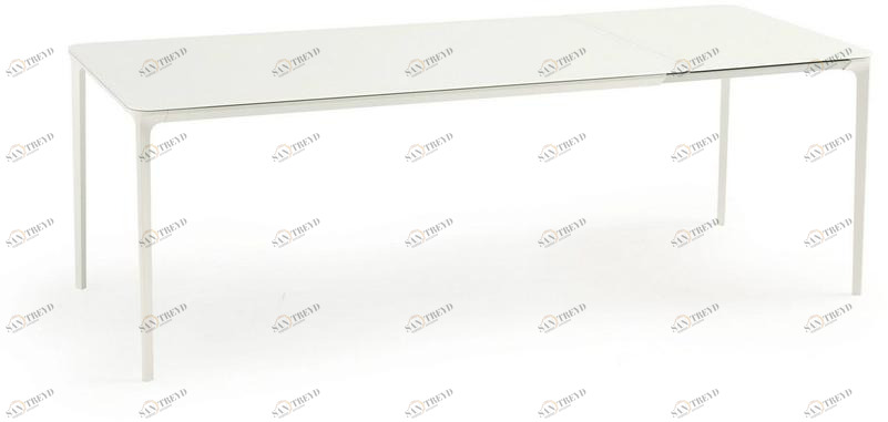 Sovet italia Раздвижной стол из алюминия и стекла Slim sun-id-1494994