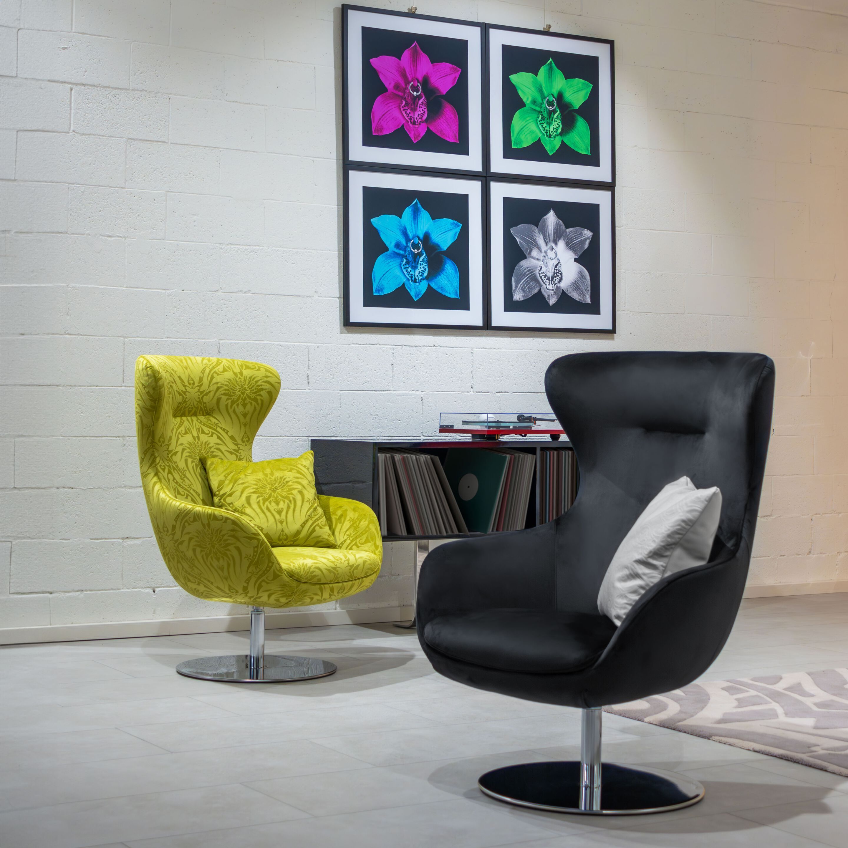 Деревянный книжный шкаф для хранения винила Formitalia John Richmond ARCH-00074678 - Вид №1