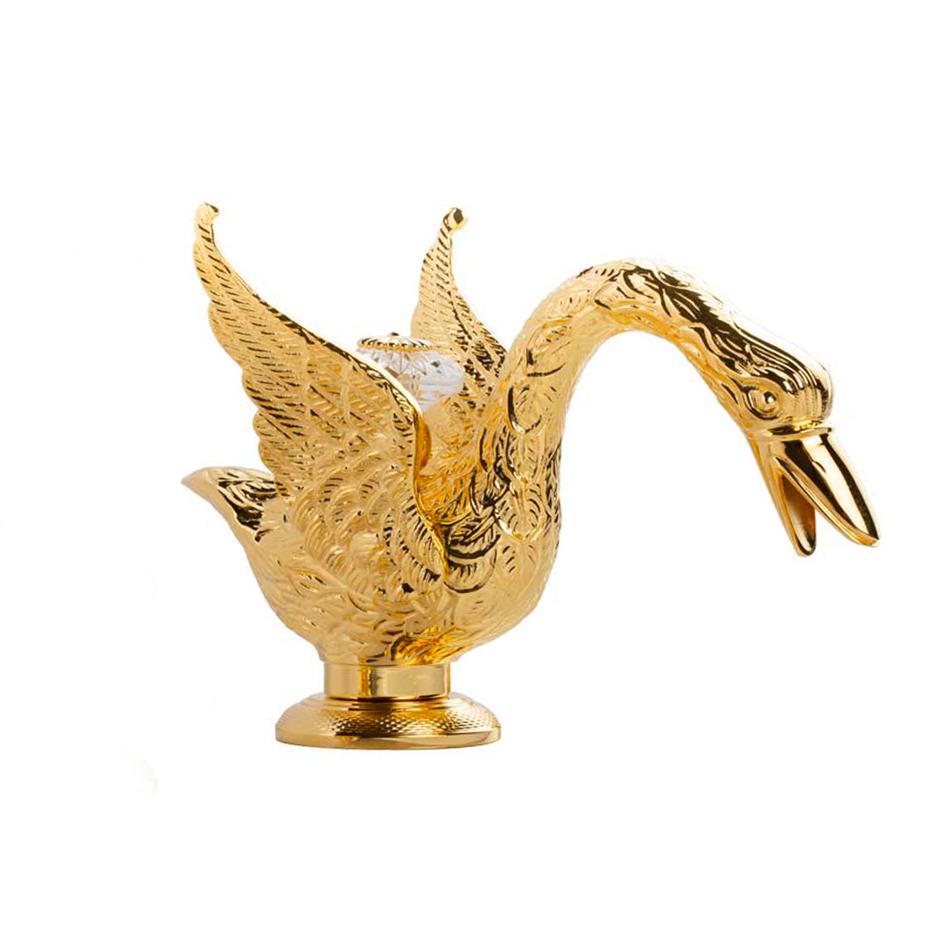 C45-1S1 C45-1S1 Излив для раковины, на бортике КРЫЛО ЛЕБЕДЯ Cristal & Bronze CYGNE AILÉ Cygne Aile - Вид №1