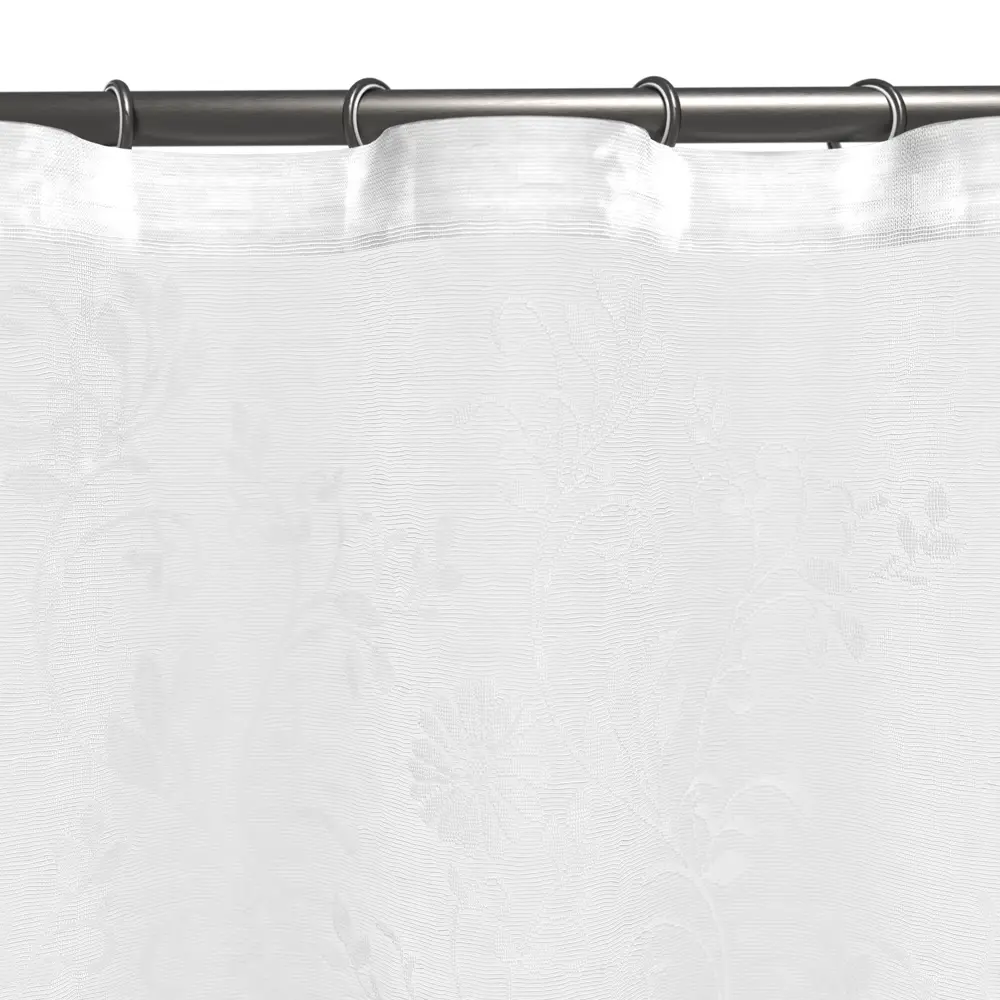 Занавеска на ленте Ромашки 250x165 см цвет белый Santreyd STLM-2007565 - Вид №4