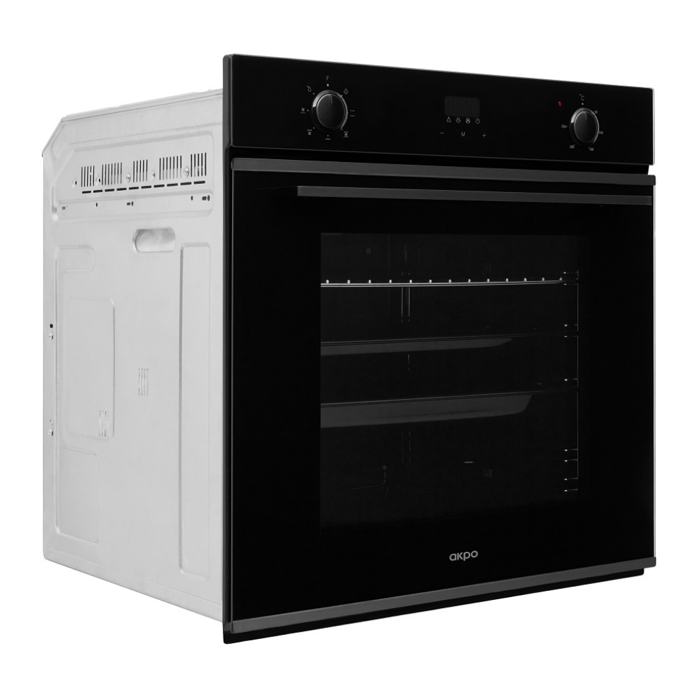 9102959 Электрический духовой шкаф Akpo PEA 7207SED02 BX черный STDN-0011900 - Вид №2