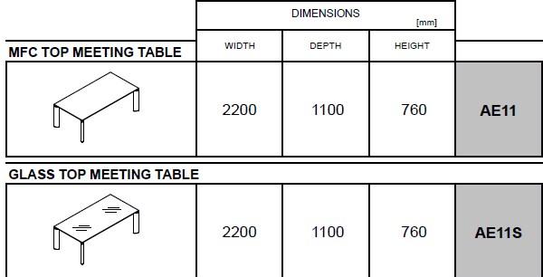 MDD Прямоугольный стол для совещаний Crystal sun-id-1491191 - Вид №3